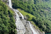 Wasserfall Freier im Geirangerfjord