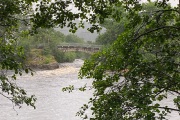 Kleine Brücke in der Kommune Lindesnes (Norwegen)