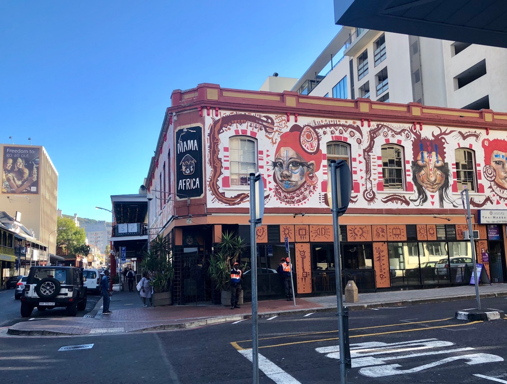 Kapstadt - Restaurant in der Long Street