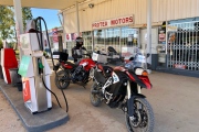 Tankstelle auf dem Weg nach Niewoudtville